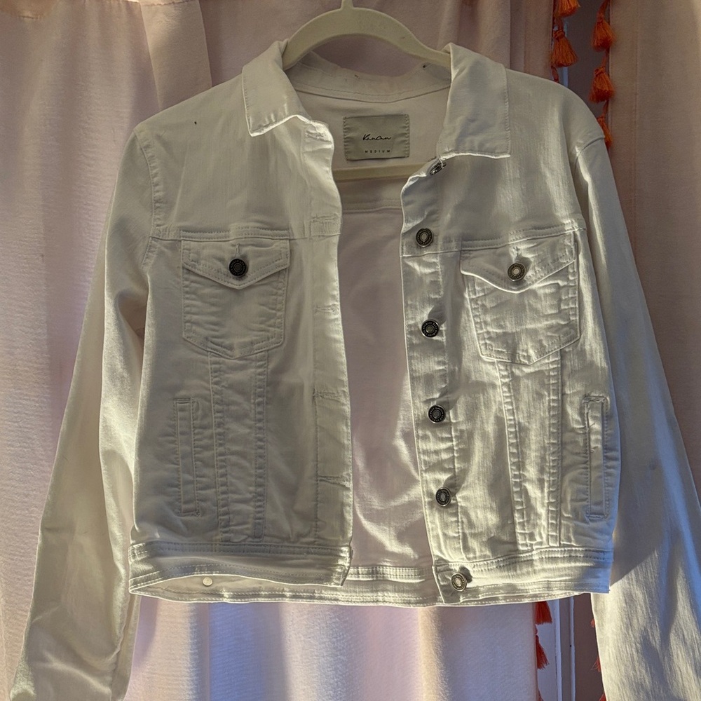 White Jean Jacket